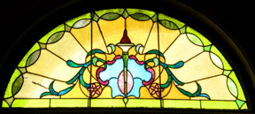 Stained glass window